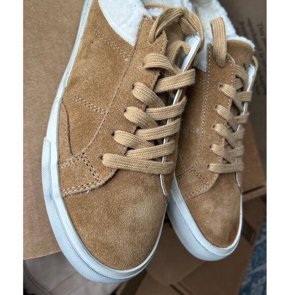 Marc Fisher Women’s Brown Faux Fur Mule Sneakers Size 7M Casual - Picture 7 of 11